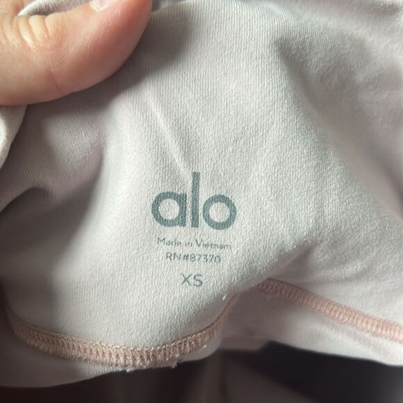 Alo Yoga High Waist Legging in Soft Pink Size XS - Picture 4 of 4